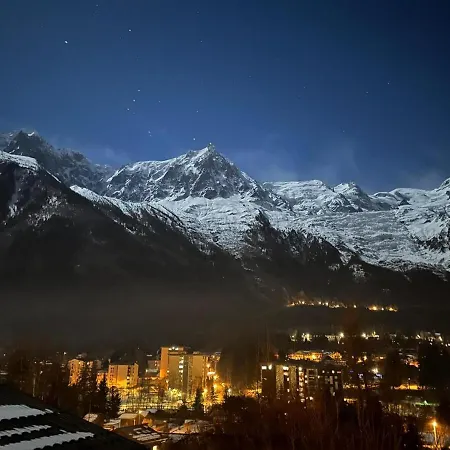 Amazing Mt Blanc View 2 Bed, Parking, 10mins Walk Appartement