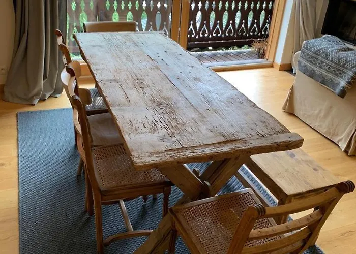 Apartment Amazing Mt Blanc View 2 Bed, Parking, 10mins Walk